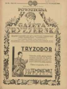 Powszechna Gazeta Fryzjerska : organ Związku Polskich Cechów Fryzjerskich 1930.08.16 R.8 Nr16