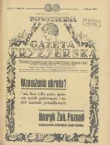 Powszechna Gazeta Fryzjerska : organ Związku Polskich Cechów Fryzjerskich 1931.02.16 R.9 Nr3