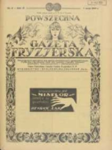 Powszechna Gazeta Fryzjerska : organ Związku Polskich Cechów Fryzjerskich 1931.05.01 R.9 Nr9
