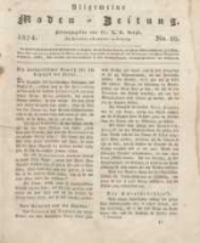 Allgemeine Moden-Zeitung : eine Zeitschrift für die gebildete Welt, begleitet von dem Bilder-Magazin für die elegante Welt 1824 Nr10