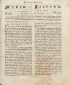 Allgemeine Moden-Zeitung : eine Zeitschrift für die gebildete Welt, begleitet von dem Bilder-Magazin für die elegante Welt 1824 Nr21