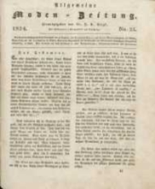 Allgemeine Moden-Zeitung : eine Zeitschrift für die gebildete Welt, begleitet von dem Bilder-Magazin für die elegante Welt 1824 Nr25