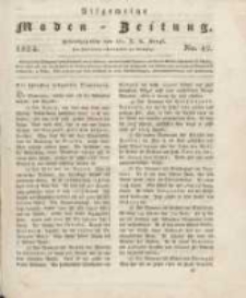 Allgemeine Moden-Zeitung : eine Zeitschrift für die gebildete Welt, begleitet von dem Bilder-Magazin für die elegante Welt 1824 Nr42
