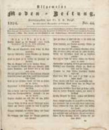 Allgemeine Moden-Zeitung : eine Zeitschrift für die gebildete Welt, begleitet von dem Bilder-Magazin für die elegante Welt 1824 Nr44