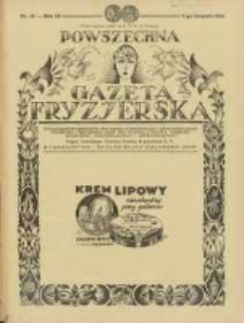 Powszechna Gazeta Fryzjerska : organ Związku Polskich Cechów Fryzjerskich 1931.08.01 R.9 Nr15