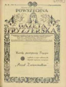 Powszechna Gazeta Fryzjerska : organ Związku Polskich Cechów Fryzjerskich 1931.09.16 R.9 Nr18