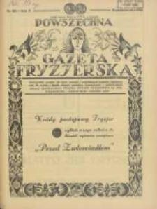 Powszechna Gazeta Fryzjerska : organ Związku Polskich Cechów Fryzjerskich 1932.10.16 R.10 Nr20