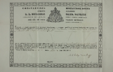 Dokument autentyczności relikwii św. Filipa Neri i św. Bernarda