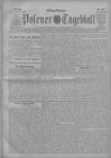 Posener Tageblatt 1907.12.15 Jg.46 Nr587