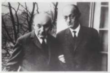 Józef Kostrzewski z synem Bogdanem