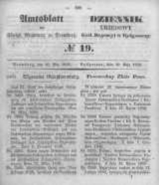 Amtsblatt der Königlichen Preussischen Regierung zu Bromberg. 1850.05.10 No.19