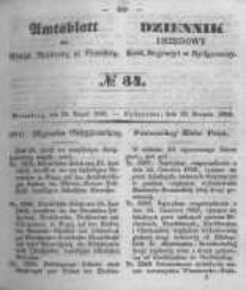 Amtsblatt der Königlichen Preussischen Regierung zu Bromberg. 1850.08.23 No.34