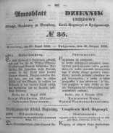 Amtsblatt der Königlichen Preussischen Regierung zu Bromberg. 1850.08.30 No.35