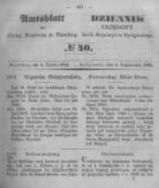 Amtsblatt der Königlichen Preussischen Regierung zu Bromberg. 1850.10.04 No.40