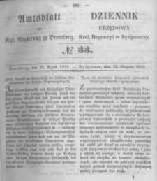 Amtsblatt der Königlichen Preussischen Regierung zu Bromberg. 1852.08.13 No.33