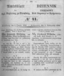 Amtsblatt der Königlichen Preussischen Regierung zu Bromberg. 1852.10.08 No.41