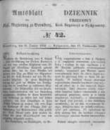 Amtsblatt der Königlichen Preussischen Regierung zu Bromberg. 1852.10.15 No.42