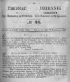 Amtsblatt der Königlichen Preussischen Regierung zu Bromberg. 1852.10.22 No.43