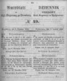 Amtsblatt der Königlichen Preussischen Regierung zu Bromberg. 1852.12.03 No.49