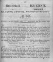 Amtsblatt der Königlichen Preussischen Regierung zu Bromberg. 1852.12.24 No.52