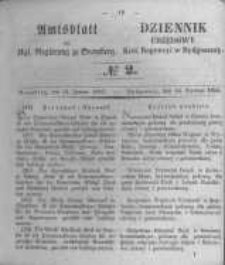 Amtsblatt der Königlichen Preussischen Regierung zu Bromberg. 1853.01.14 No.2