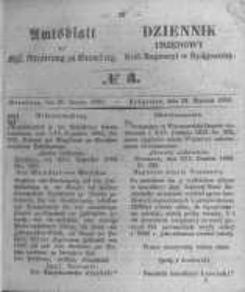 Amtsblatt der Königlichen Preussischen Regierung zu Bromberg. 1853.01.21 No.3