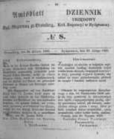 Amtsblatt der Königlichen Preussischen Regierung zu Bromberg. 1853.02.25 No.8