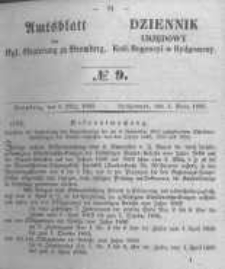 Amtsblatt der Königlichen Preussischen Regierung zu Bromberg. 1853.03.04 No.9