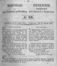 Amtsblatt der Königlichen Preussischen Regierung zu Bromberg. 1853.08.26 No.34