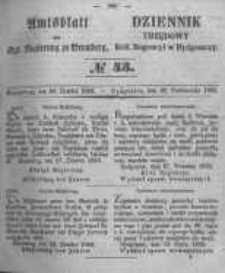 Amtsblatt der Königlichen Preussischen Regierung zu Bromberg. 1853.10.28 No.43