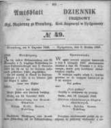 Amtsblatt der Königlichen Preussischen Regierung zu Bromberg. 1853.12.09 No.49