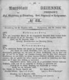 Amtsblatt der Königlichen Preussischen Regierung zu Bromberg. 1853.12.23 No.51