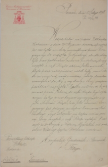List arcybp. Floriana Stablewskiego do ks. Bernarda Preibisza z 5.II.1898