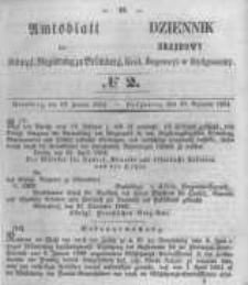 Amtsblatt der Königlichen Preussischen Regierung zu Bromberg. 1854.01.13 No.2