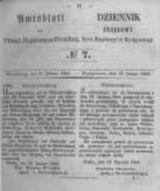 Amtsblatt der Königlichen Preussischen Regierung zu Bromberg. 1854.02.17 No.7