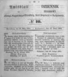 Amtsblatt der Königlichen Preussischen Regierung zu Bromberg. 1854.03.10 No.10