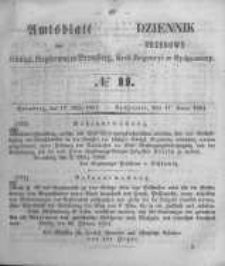 Amtsblatt der K&ouml;niglichen Preussischen Regierung zu Bromberg. 1854.03.17 No.11