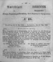 Amtsblatt der K&ouml;niglichen Preussischen Regierung zu Bromberg. 1854.05.12 No.19