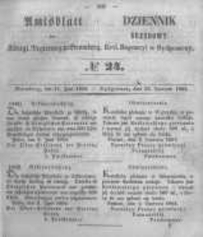 Amtsblatt der Königlichen Preussischen Regierung zu Bromberg. 1854.06.16 No.24