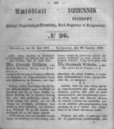 Amtsblatt der Königlichen Preussischen Regierung zu Bromberg. 1854.06.30 No.26