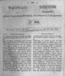 Amtsblatt der Königlichen Preussischen Regierung zu Bromberg. 1854.07.28 No.30
