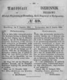 Amtsblatt der Königlichen Preussischen Regierung zu Bromberg. 1854.12.08 No.49