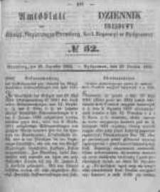 Amtsblatt der Königlichen Preussischen Regierung zu Bromberg. 1854.12.29 No.52