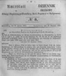 Amtsblatt der Königlichen Preussischen Regierung zu Bromberg. 1855.01.19 No.3