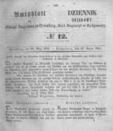 Amtsblatt der Königlichen Preussischen Regierung zu Bromberg. 1855.03.23 No.12