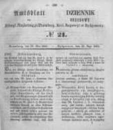 Amtsblatt der Königlichen Preussischen Regierung zu Bromberg. 1855.05.25 No.21