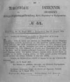 Amtsblatt der Königlichen Preussischen Regierung zu Bromberg. 1855.08.24 No.34