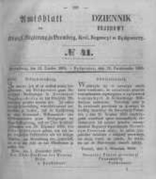Amtsblatt der Königlichen Preussischen Regierung zu Bromberg. 1855.10.12 No.41