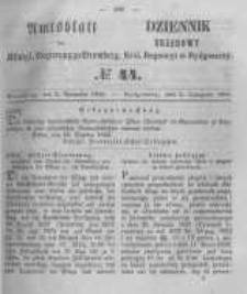 Amtsblatt der Königlichen Preussischen Regierung zu Bromberg. 1855.11.02 No.44