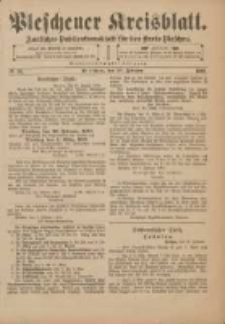 Pleschener Kreisblatt: Amtliches Publicationsblatt für den Kreis Pleschen 1901.02.13 Jg.49 Nr13